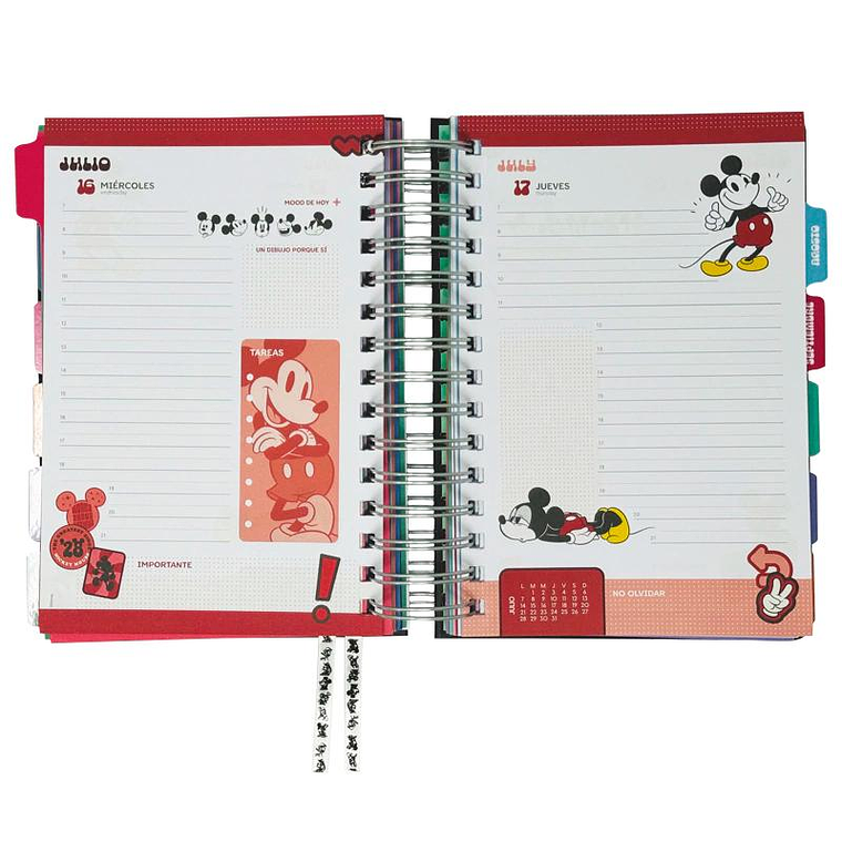 Agenda 14x20 DxP Mickey & Friends 2025 2