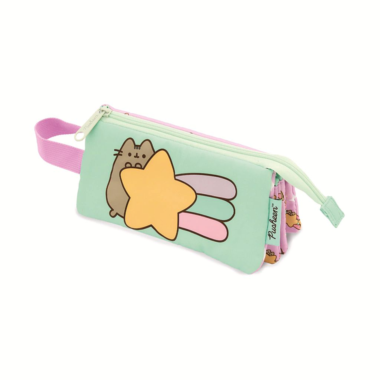 ESTUCHE CUÁDRUPLE PUSHEEN   1