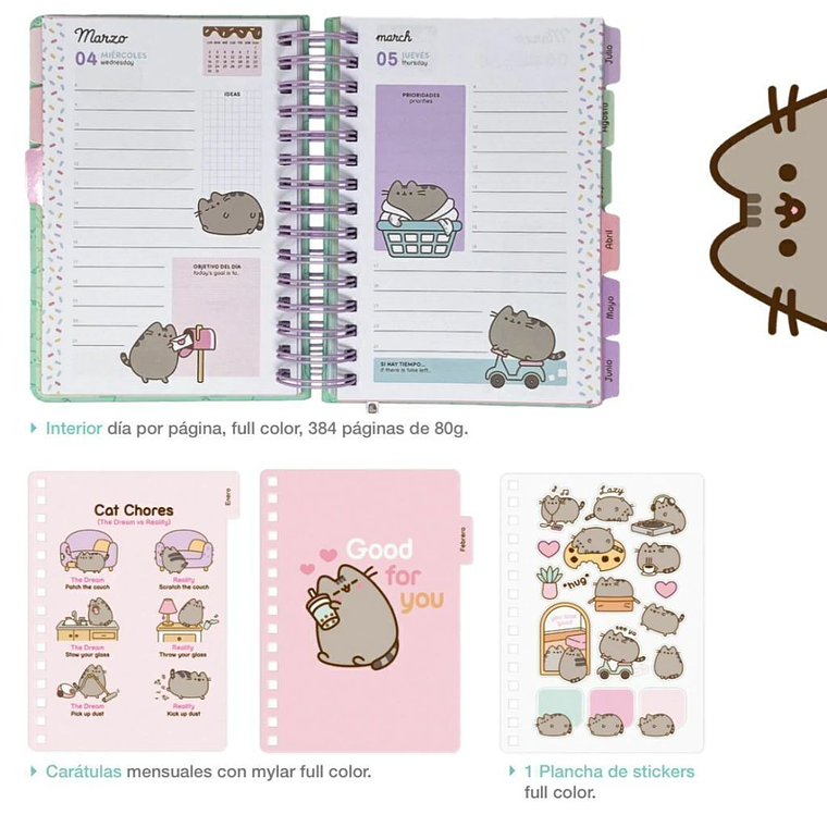 Agenda Pusheen 2026  2