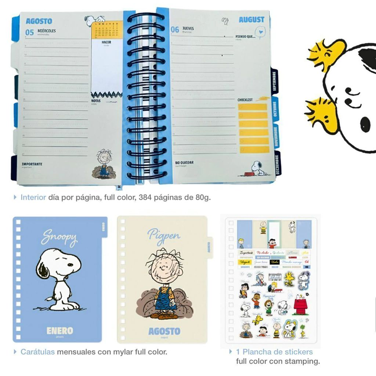 Agenda Snoopy 2026 2