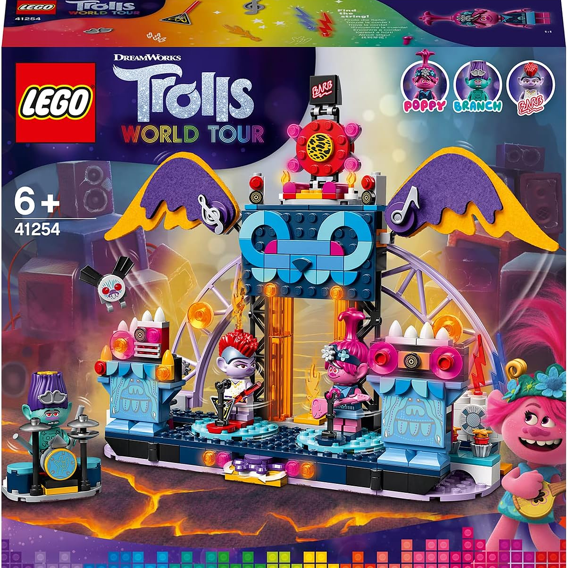LEGO 41254 Trolls Concierto en Volcano Rock City 1