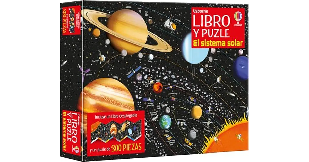El Sistema Solar - Libro Y Puzle De 300 Piezas
