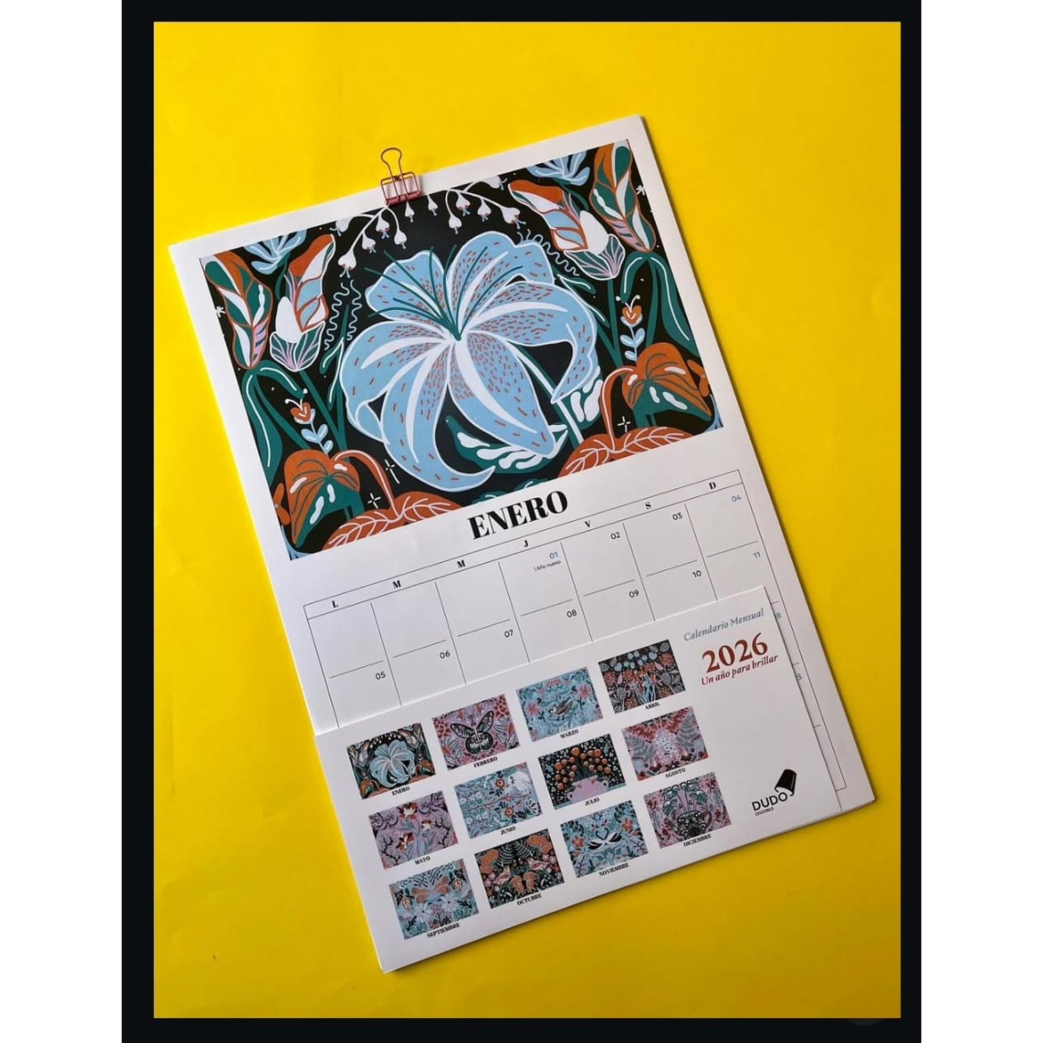 Calendario Floral 2026