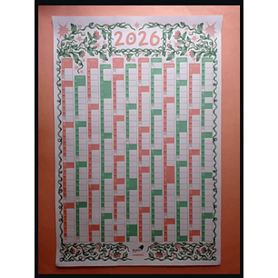 Planner Anual 2026 Flores