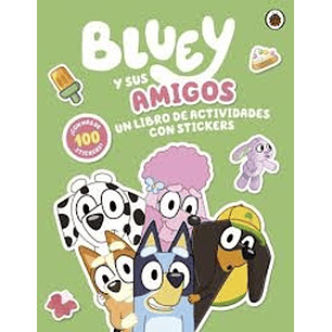 Bluey Y Sus Amigos - Libro De Stickers
