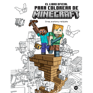 El Libro Oficial Para Colorear De Minecraft