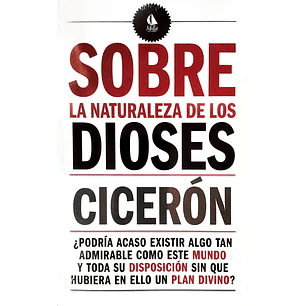Sobre La Naturaleza De Los Dioses