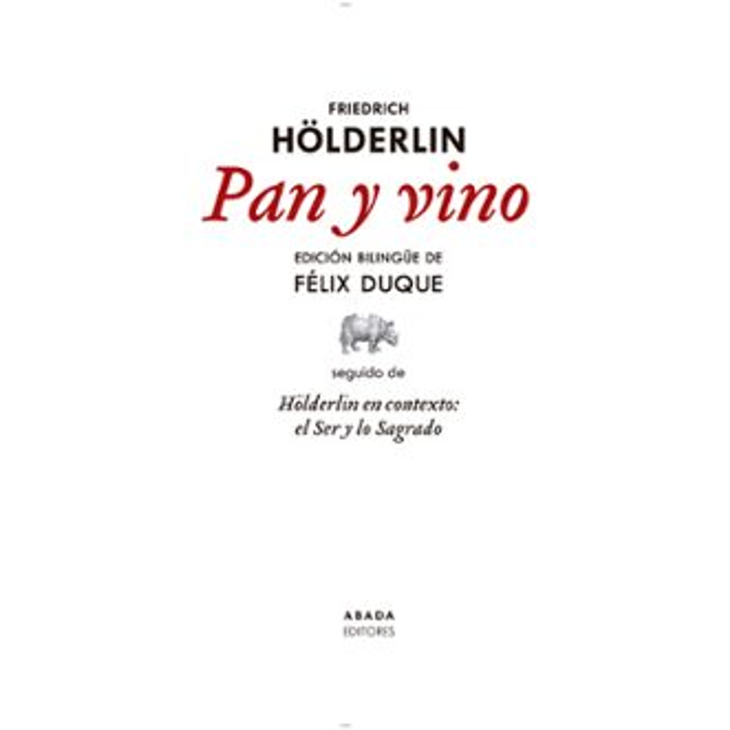 Pan Y Vino (Bilingüe)