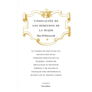 Vindicación De Los Derechos De La Mujer 