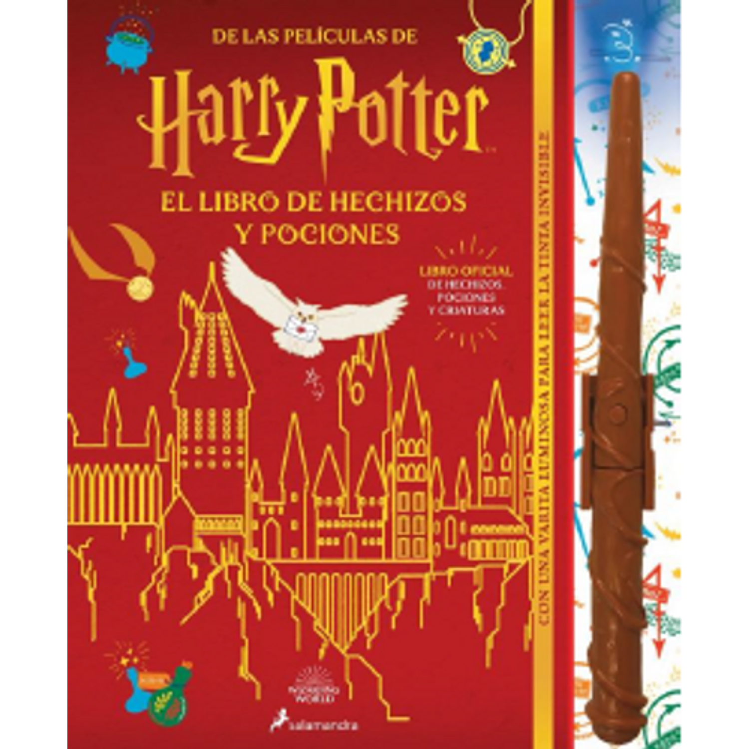 Libro De Hechizos Y Pociones - Harry Potter