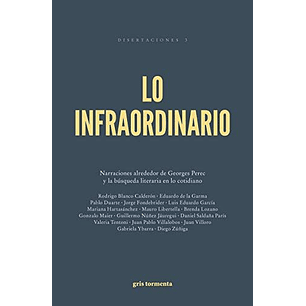 Lo Infraordinario