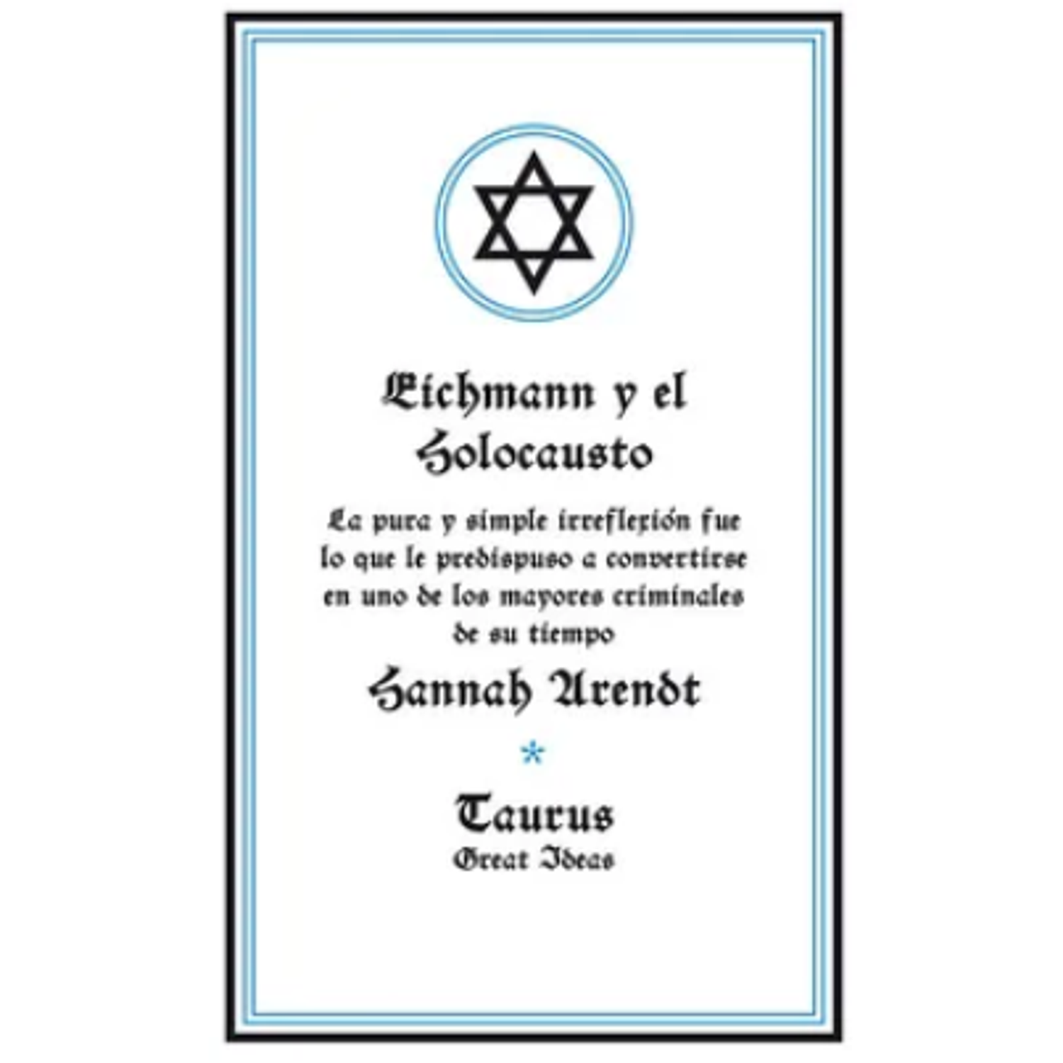 Eichmann Y El Holocausto