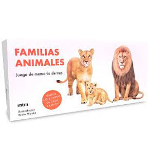Familias Animales - Juego De Memoria