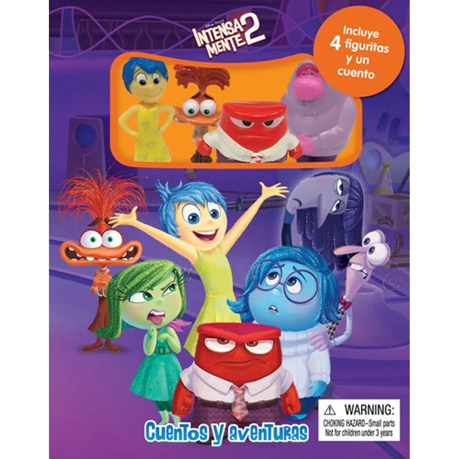 Disney Intensamente 2 Cuentos Y Aventuras  
	Libro Nuevo