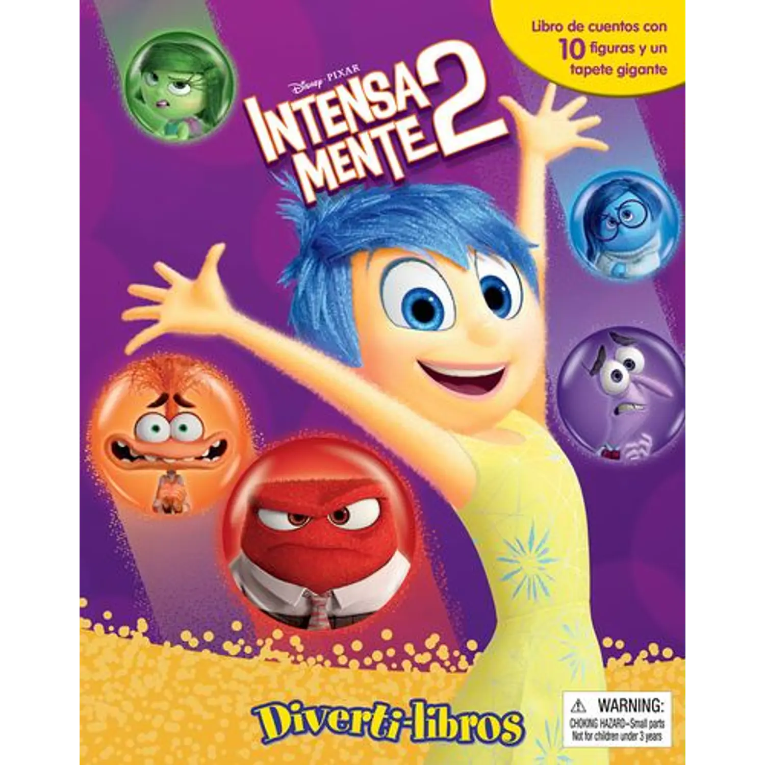 Disney Intensamente 2 Diverti-libros  
	Libro Nuevo