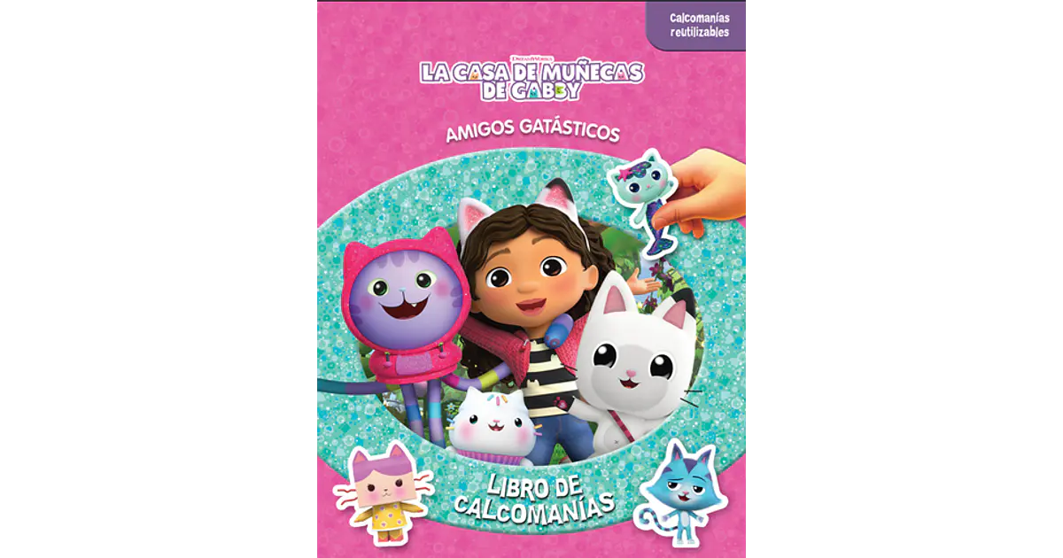 La Casa De Muñecas De Gabby - Libro De Calcomanías