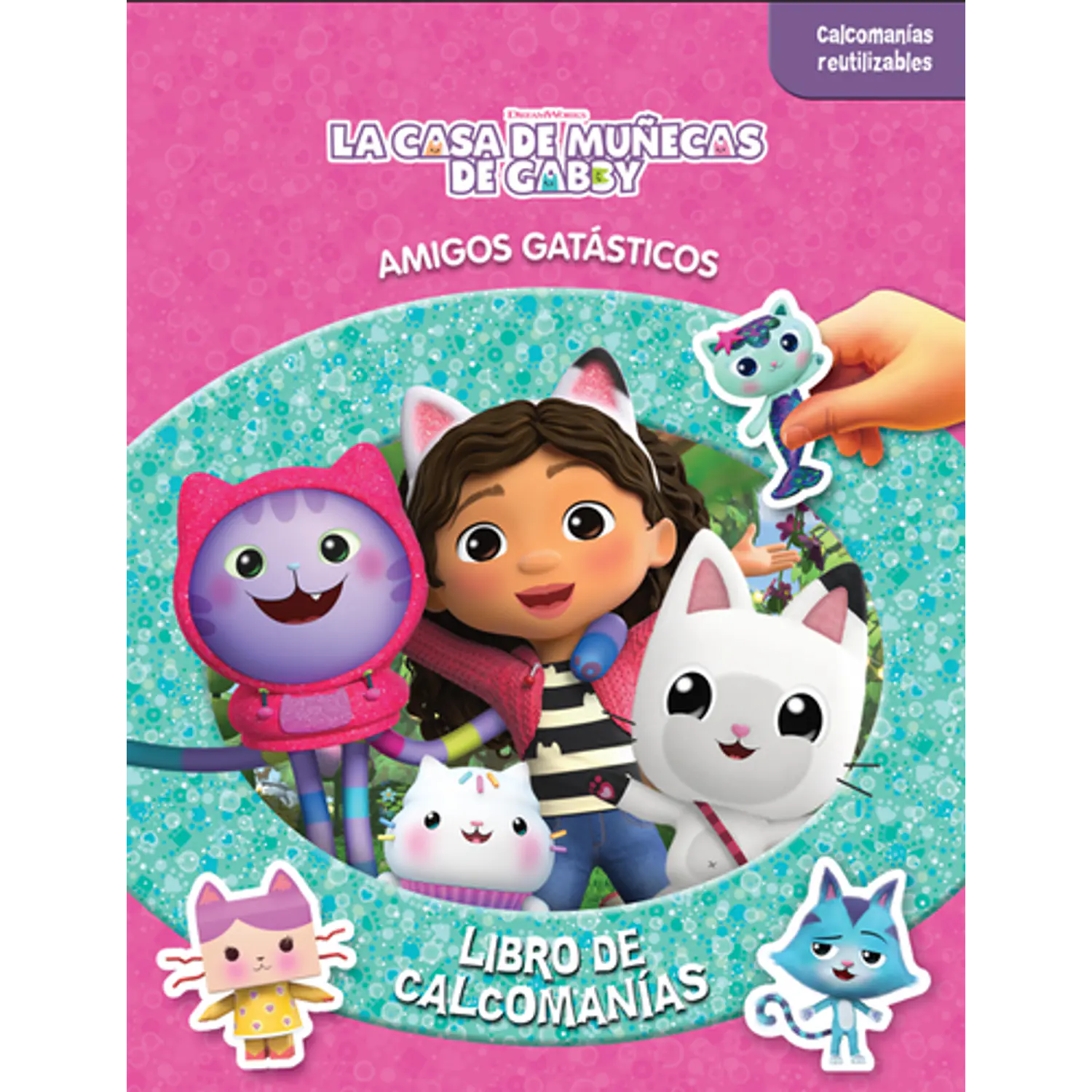 La Casa De Muñecas De Gabby - Libro De Calcomanías