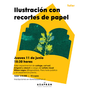 Ilustración Con Recortes De Papel (Técnicas Cut Out + Kirigami + Stencil)