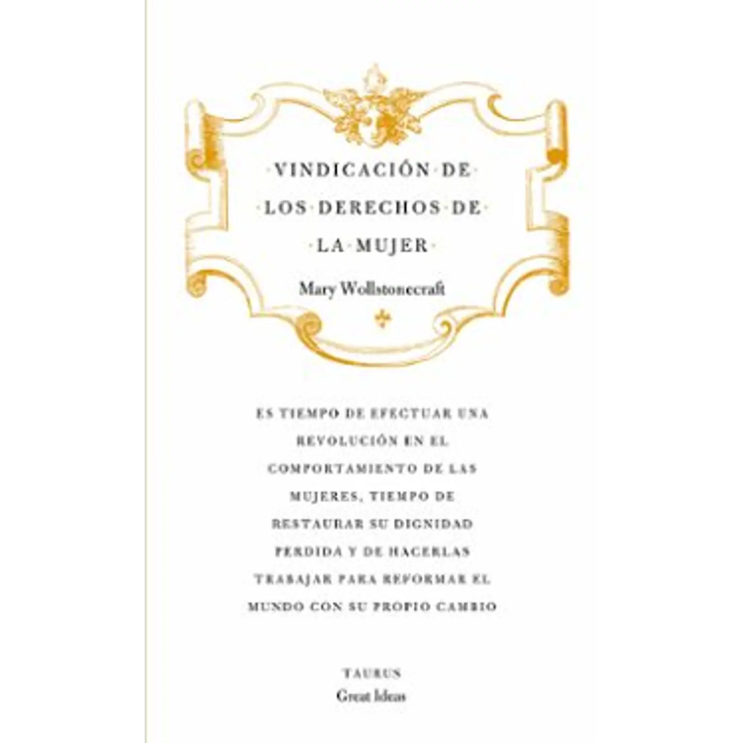 Vindicación De Los Derechos De La Mujer 
