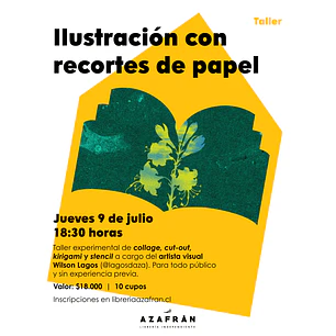 Ilustración Con Recortes De Papel (Técnicas Cut Out + Kirigami + Stencil)