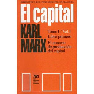 El Capital Tomo 1 