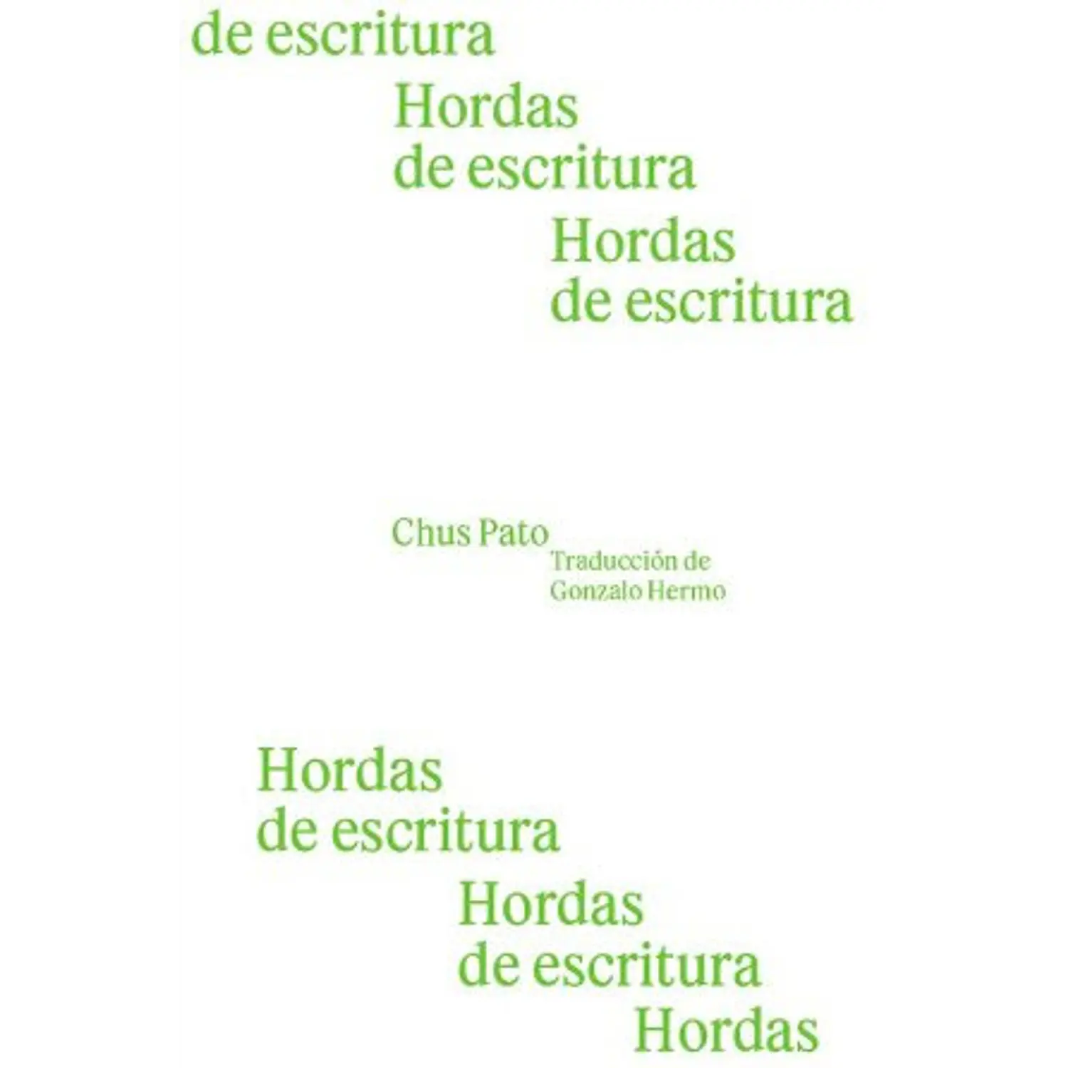 Hordas De Escritura