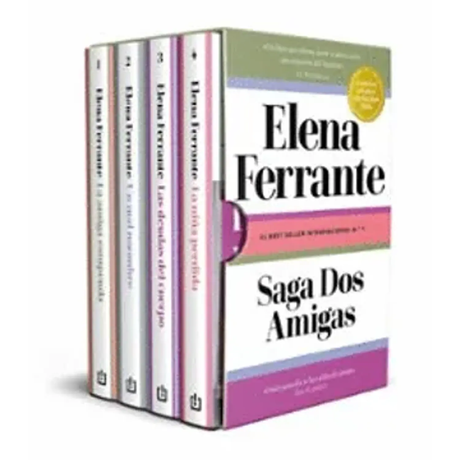 Saga Dos Amigas - Tetralogía Amiga Estupenda - Un Mal Hombre - Las Deudas Del Cuerpo - La Niña Perdida
