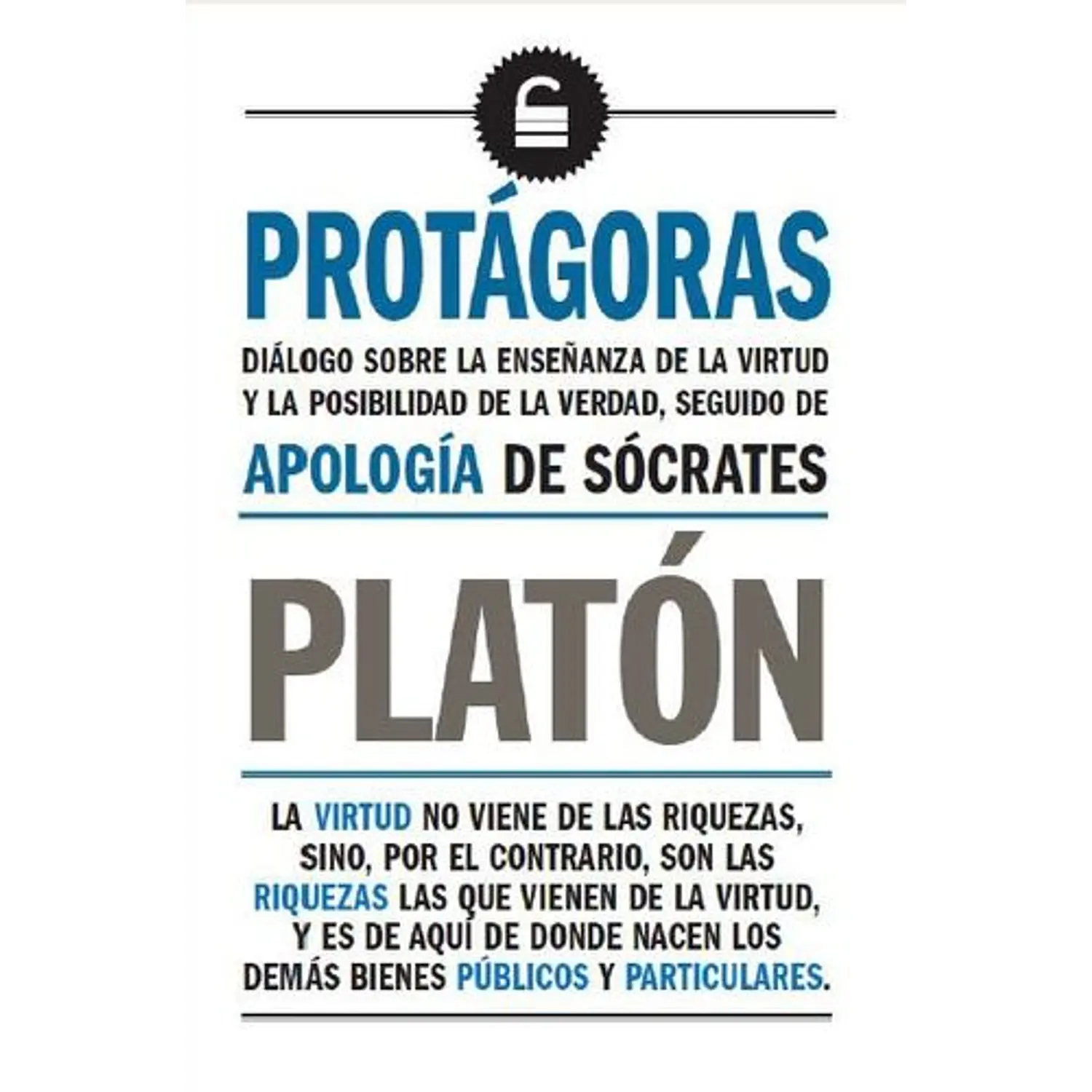 Protágoras + Apología