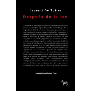 Después De La Ley