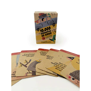 10.000 Kilómetros De Juego Cartas Para Viaje