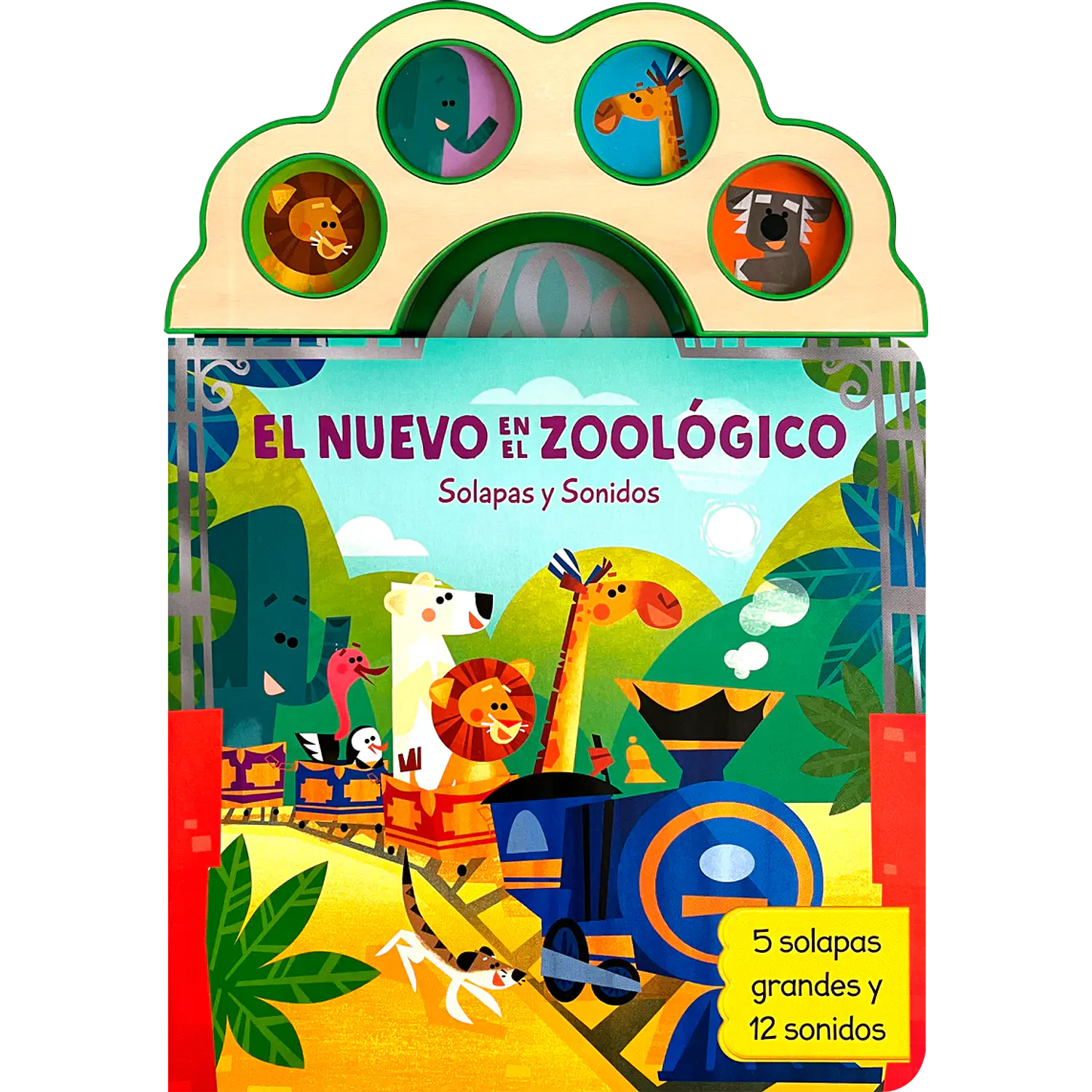El Nuevo En El Zoologico. Solapas Y Sonidos