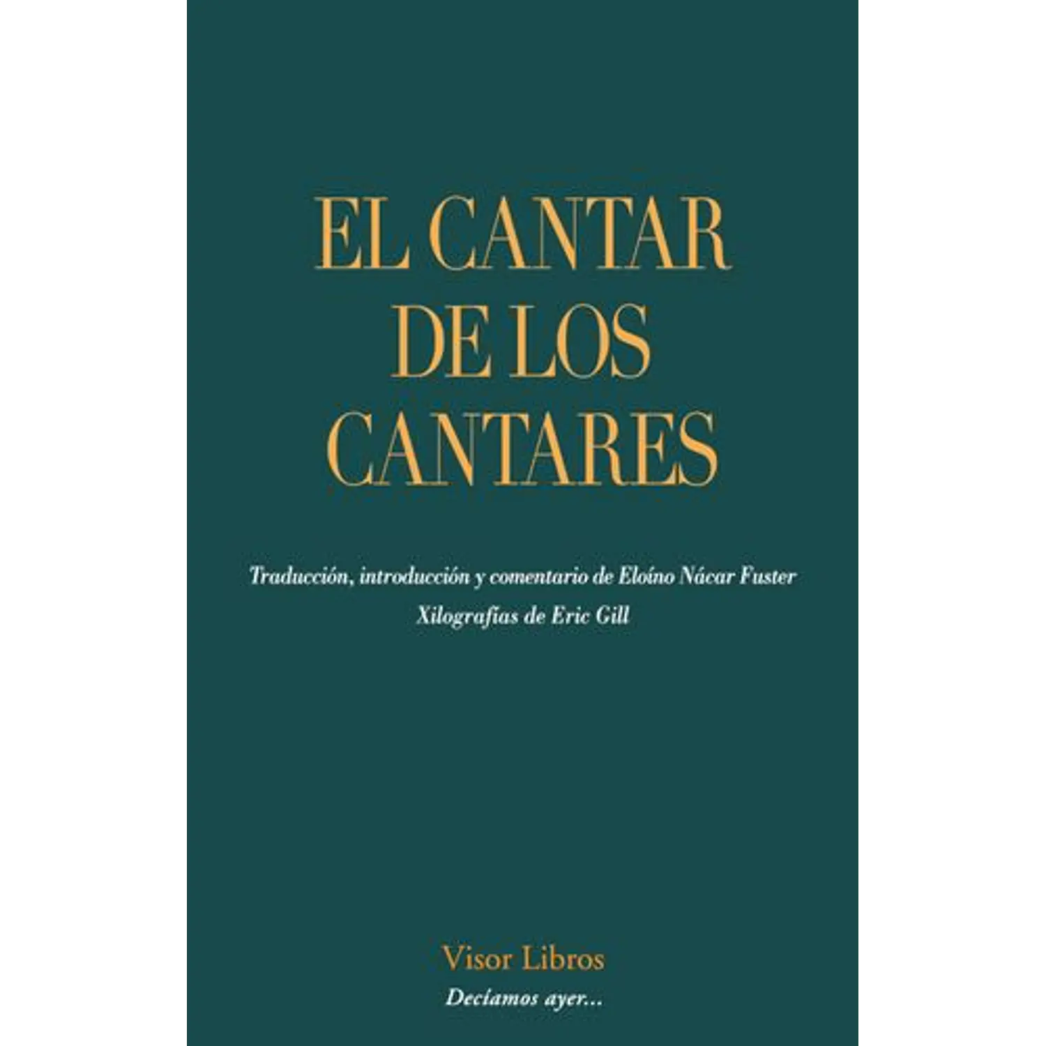 El Cantar De Los Cantares