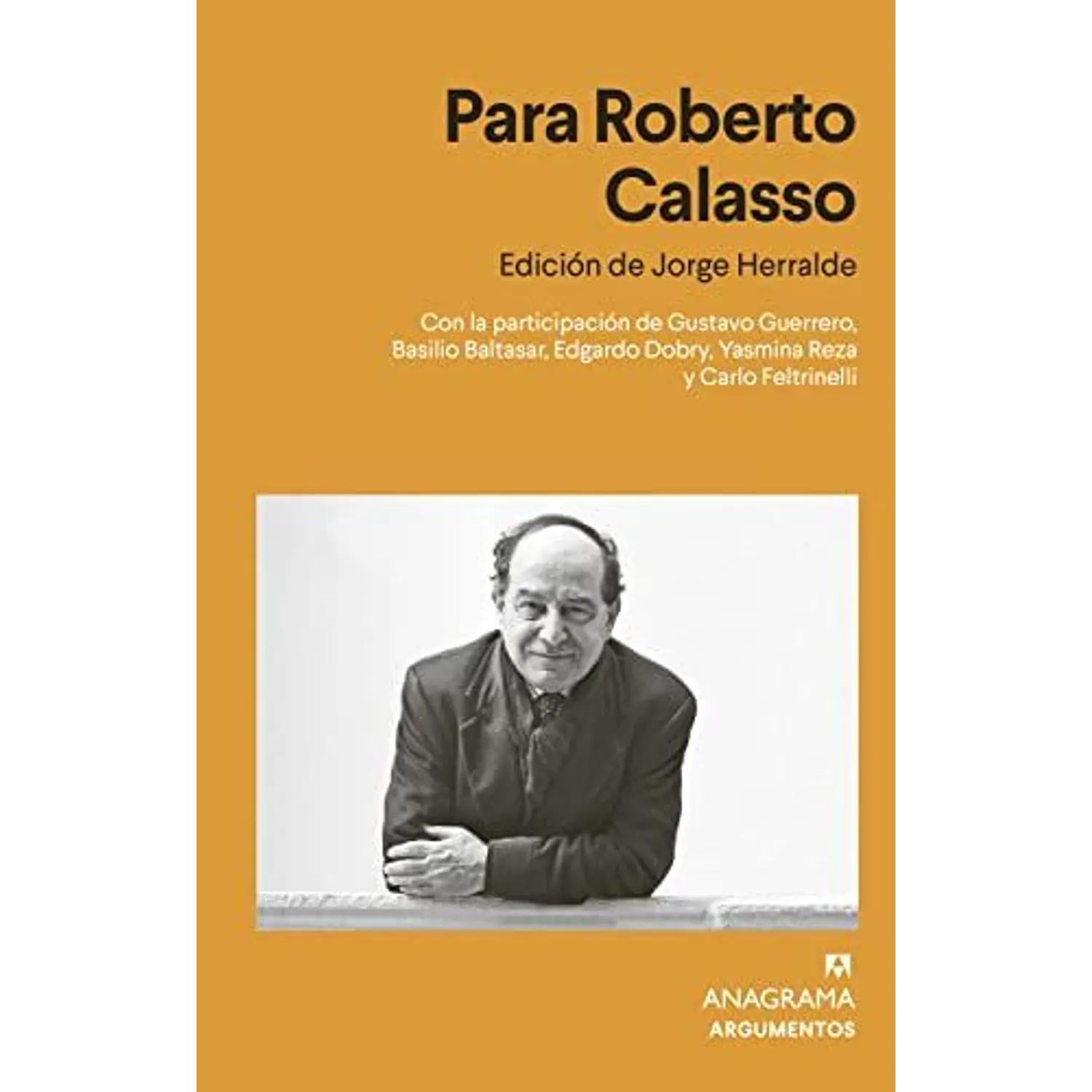 Para Roberto Calasso