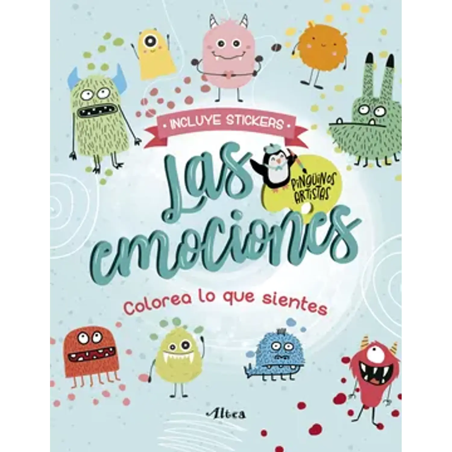 Pingüinos Artistas - Las Emociones (Con Stickers)