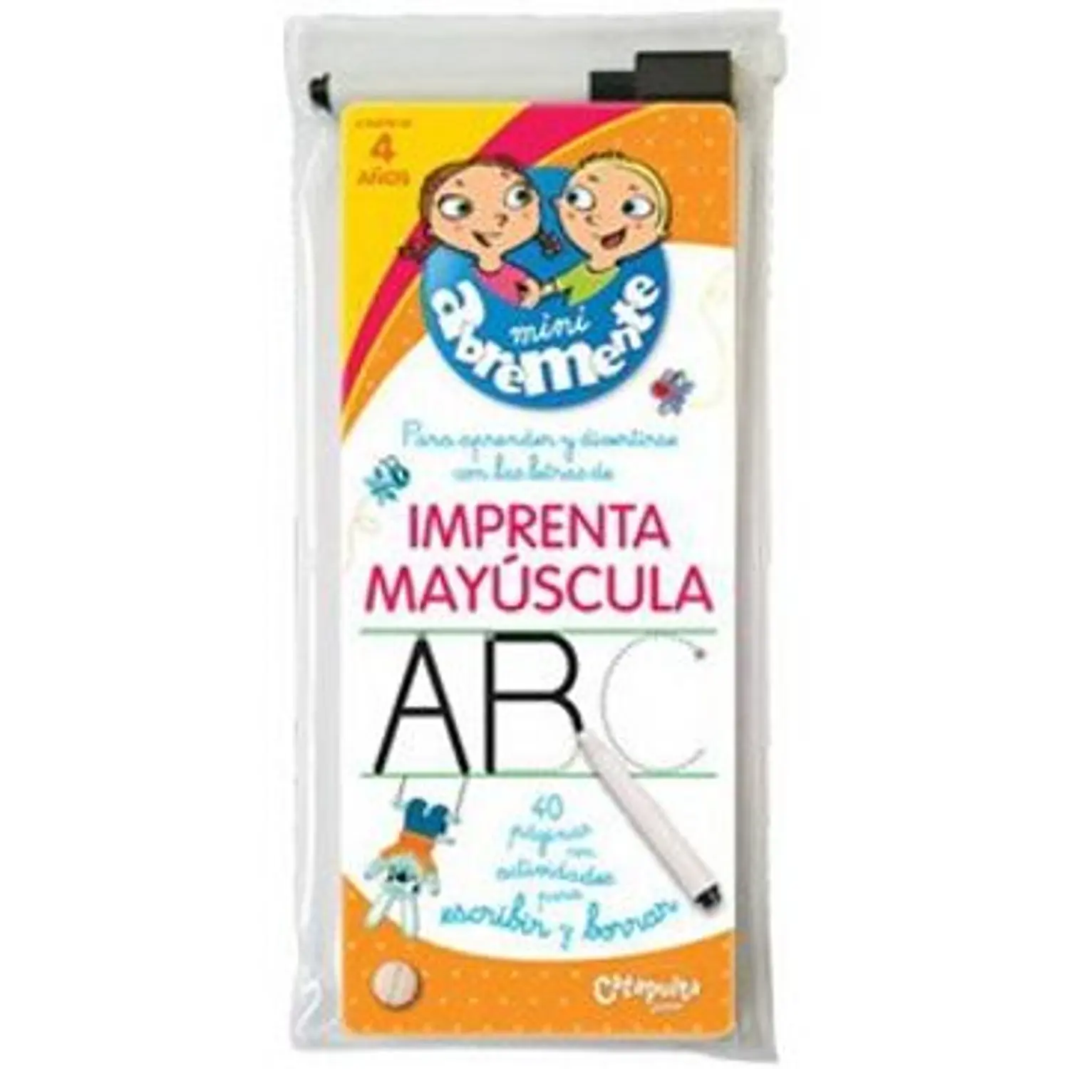 Mini Abremente Imprenta Mayúscula 4 Años