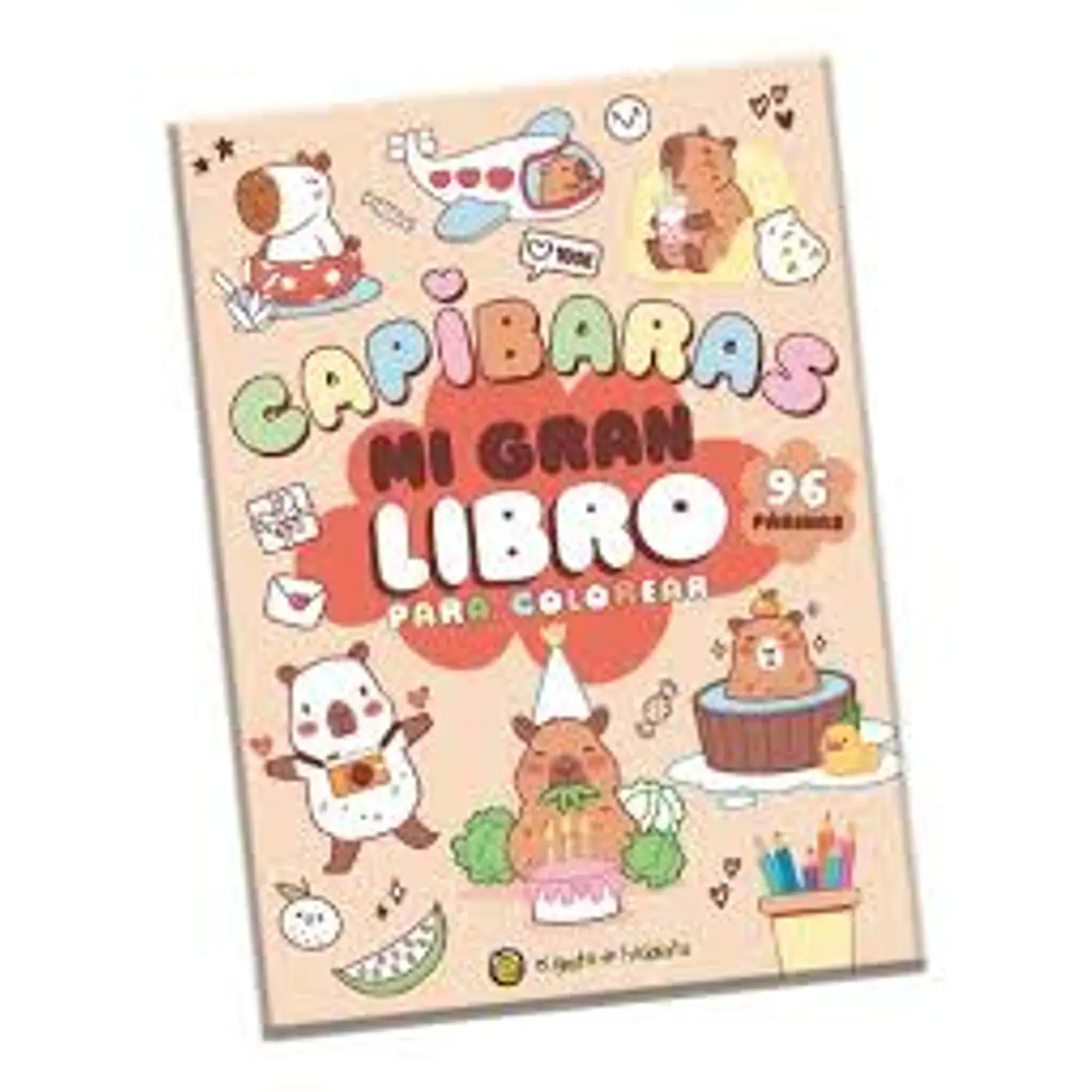 Mi Gran Libro Para Colorear Capibaras