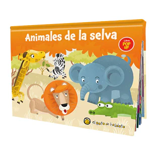 Animales De La Selva. Libro Pop Up