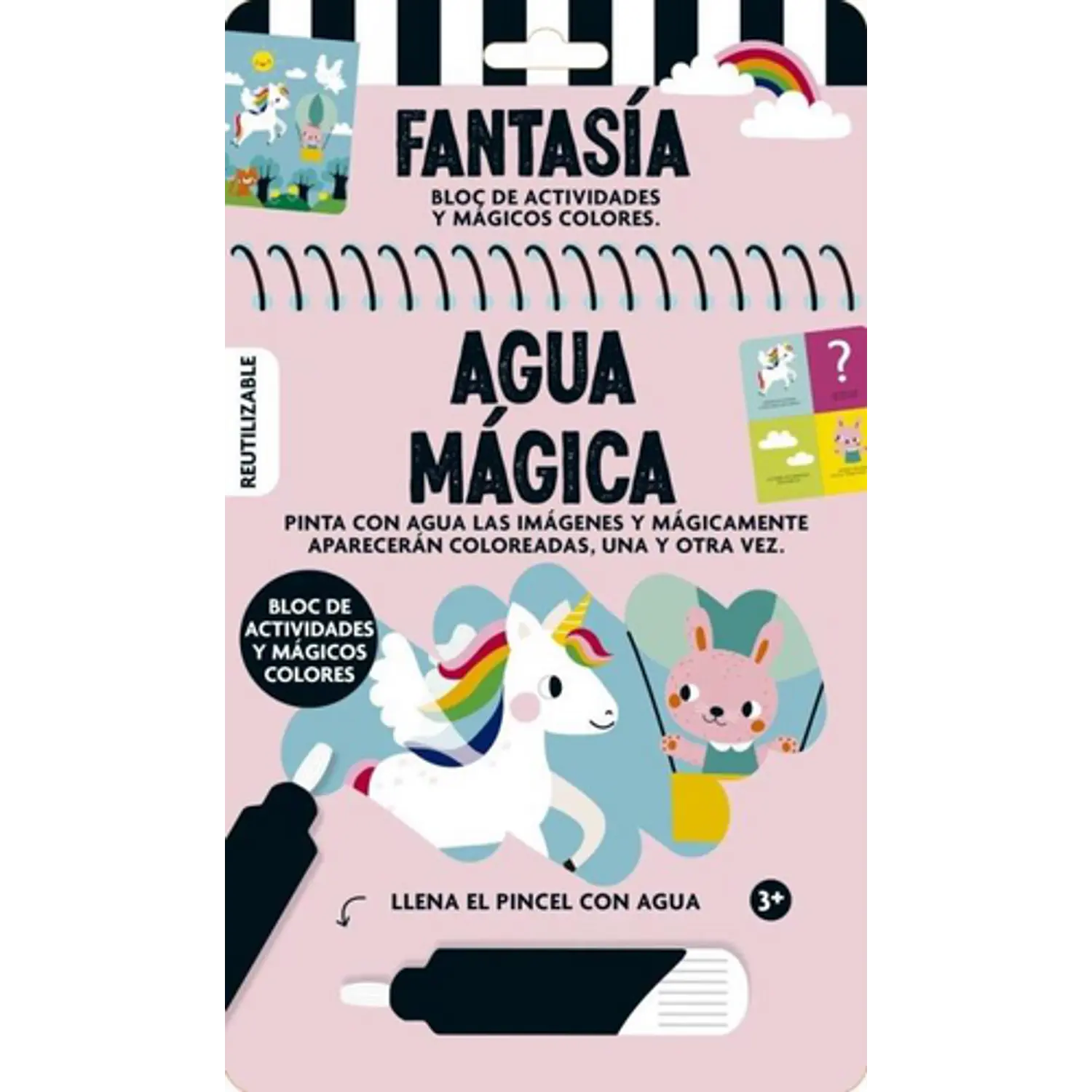 Agua Mágica - Fantasía [Incluye Pincel]