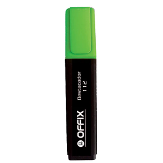 DESTACADOR OFFIX VERDE 