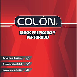 BLOCK PREPICADO OFICIO 5mm COLON