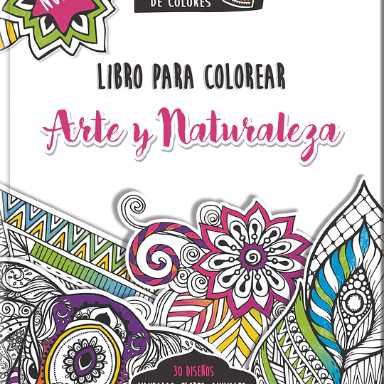 LIBRO COLOREAR MANDALAS arte y naturaleza 32 hj TO