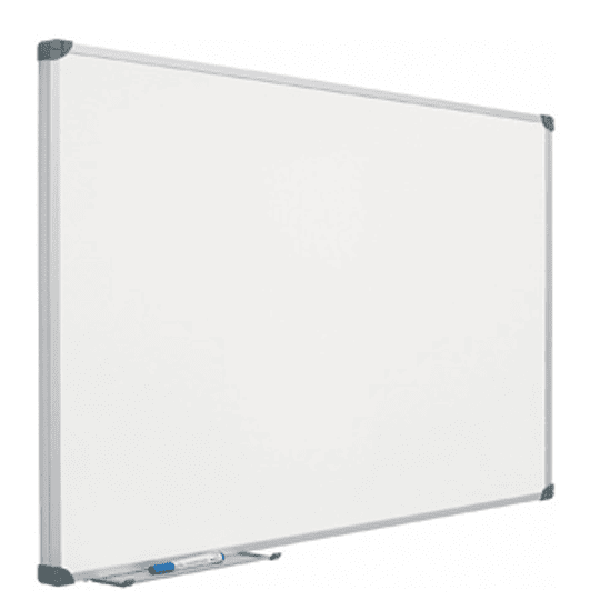 PIZARRA 100x120 (marco aluminio, p/iman, portaborr