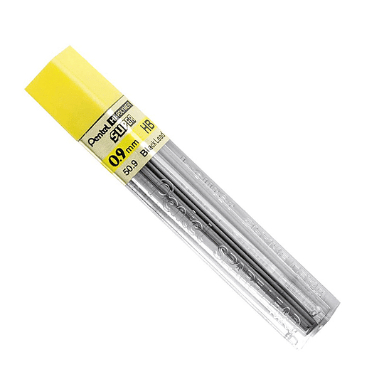 MINAS 0,9 mm 12u. PENTEL HB