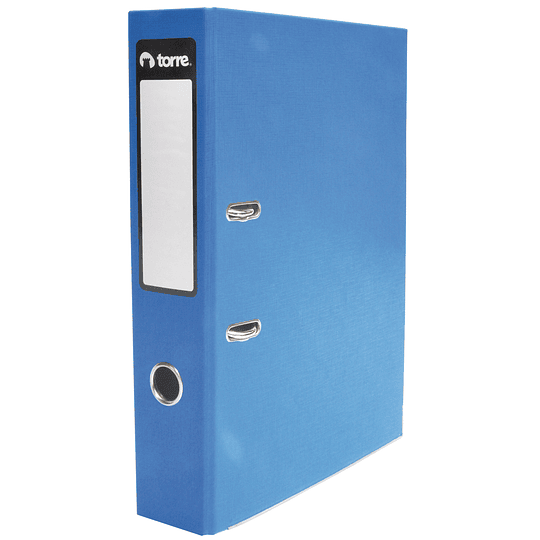 ARCHIVADOR TORRE OFICIO ANCHO TOP CELESTE