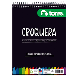 CROQUERA 16x21 IMAGIA 100hjs TORRE