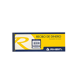 RECIBO DE DINERO 50HJS. RHEIN