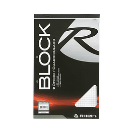 BLOCK PREPICADO OFICIO 7mm 80hjs RHEIN 