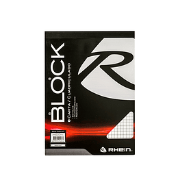 BLOCK PREPICADO CARTA 7mm 80hjs RHEIN 