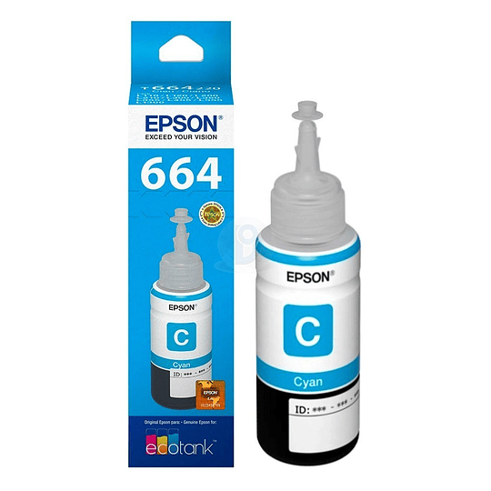 CARTRIDGE EPSON T664220 CYAN L110/L200/L210