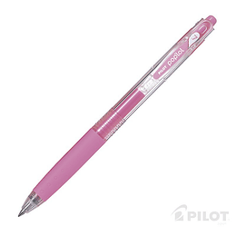 BOLIGRAFO GEL POPLOL 07 ROSADO PASTEL PILOT